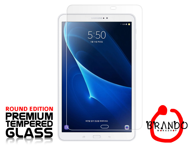 Brando Workshop Premium Tempered Glass Protector (Rounded Edition) (Samsung Galaxy Tab A 10.1 (2016))