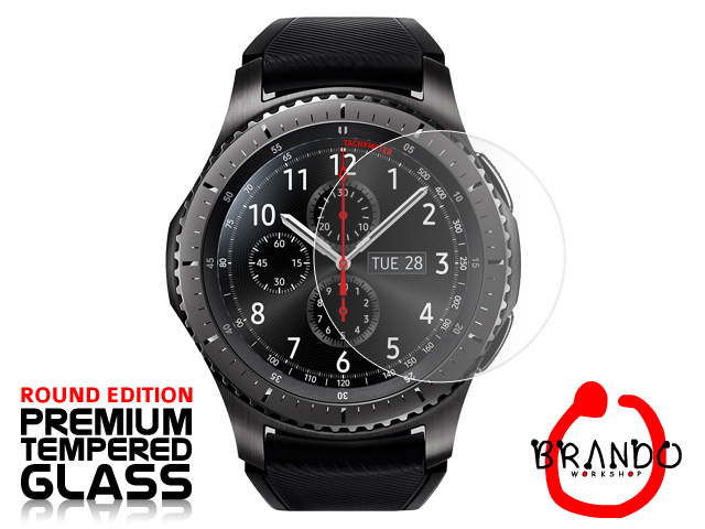 Brando Workshop Premium Tempered Glass Protector (Rounded Edition) (Samsung Gear S3)