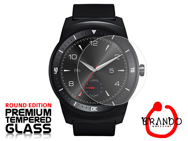 Brando Workshop Premium Tempered Glass Protector (Rounded Edition) (LG G Watch R LGW110)