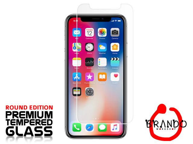 Brando Workshop Premium Tempered Glass Protector (Rounded Edition) (iPhone X)