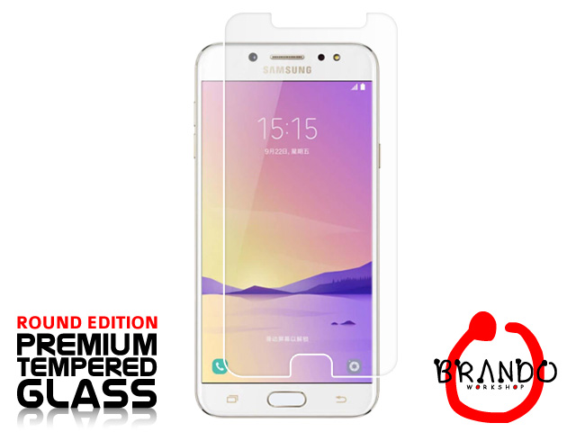 Brando Workshop Premium Tempered Glass Protector (Rounded Edition) (Samsung Galaxy C7 (2017))