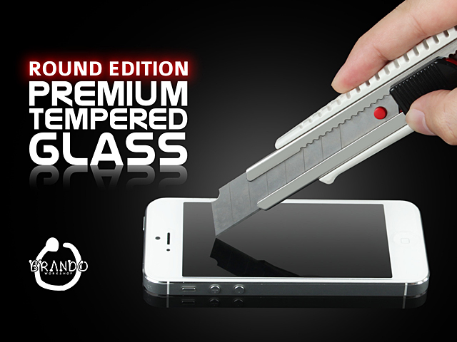 Brando Workshop Tempered Glass Protector (Rounded Edition) - Back Cover)