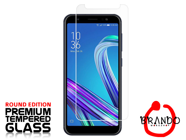 Brando Workshop Premium Tempered Glass Protector (Rounded Edition) (Asus Zenfone Max (M1) ZB555KL)