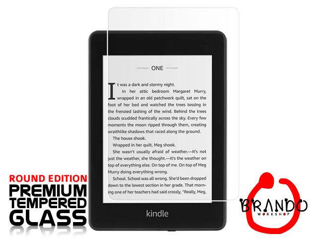 Brando Workshop Premium Tempered Glass Protector (Rounded Edition) (Amazon Kindle Paperwhite 4 (2018))