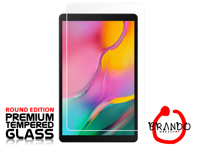 Brando Workshop Premium Tempered Glass Protector (Rounded Edition) (Samsung Galaxy Tab A 10.1 (2019))