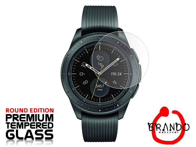 Brando Workshop Premium Tempered Glass Protector (Rounded Edition) (Samsung Galaxy Watch - 42mm)