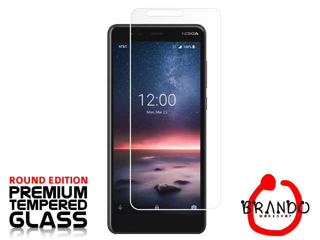 Brando Workshop Premium Tempered Glass Protector (Rounded Edition) (Nokia 3.1 A)