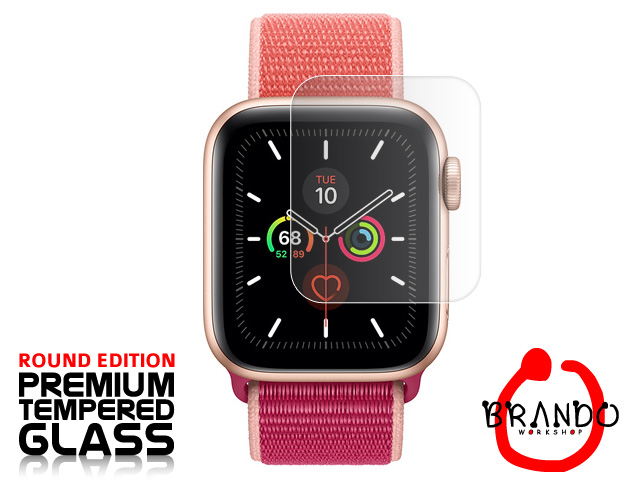 Brando Workshop Premium Tempered Glass Protector (Rounded Edition) (Apple Watch 5 (2019))