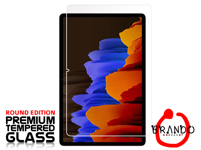 Brando Workshop Premium Tempered Glass Protector (Rounded Edition) (Samsung Galaxy Tab S7+)