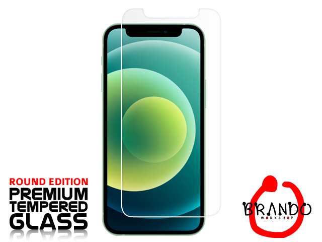 Brando Workshop Premium Tempered Glass Protector (Rounded Edition) (iPhone 12 mini (5.4))