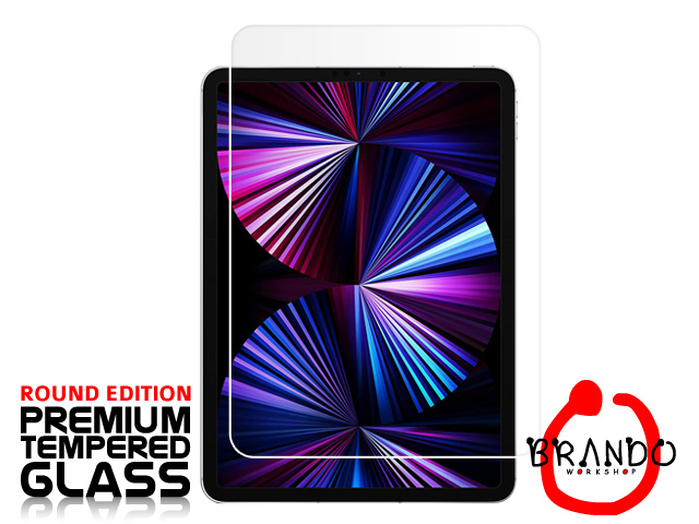 Brando Workshop Premium Tempered Glass Protector (Rounded Edition) (iPad Pro 12.9 (2021))
