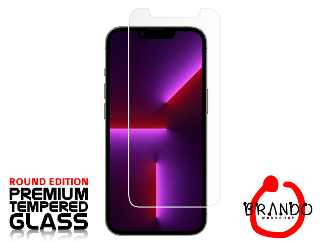 Brando Workshop Premium Tempered Glass Protector (Rounded Edition) (iPhone 13 Pro (6.1))