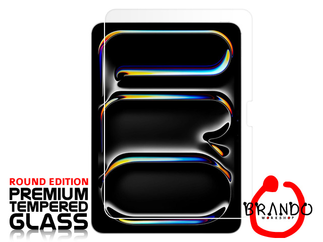 Brando Workshop Premium Tempered Glass Protector (Rounded Edition) (iPad Pro 11 (2024))