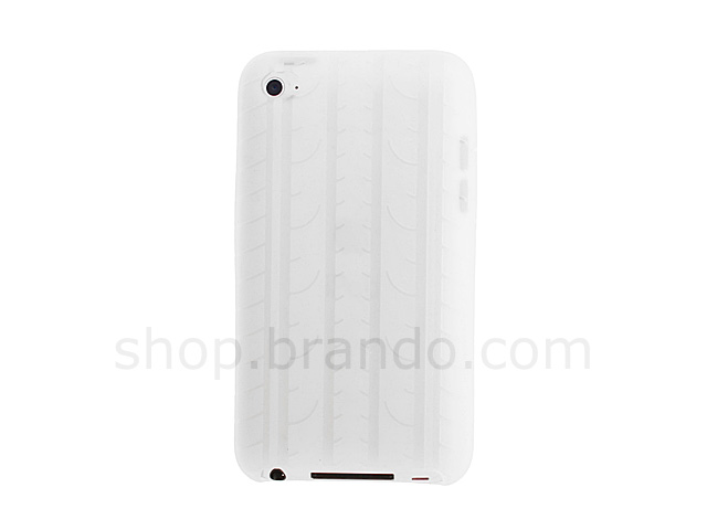 iPod Touch 4G Embossed Track Silicone Case