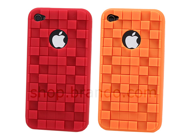 iPhone 4 Square Molding Silicone Case