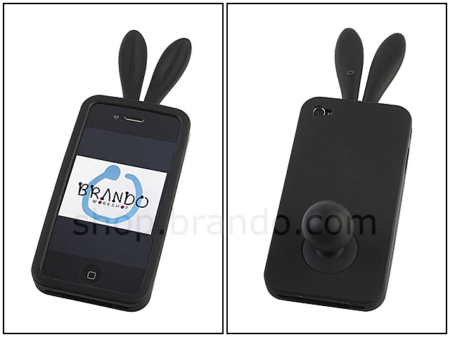 iPhone 4 Rabbit Silicone Case with Stand