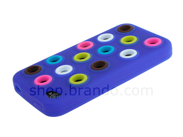 iPhone 4 Rings & Smarties Back Case