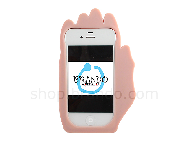 iPhone 4S Hand Silicone Case