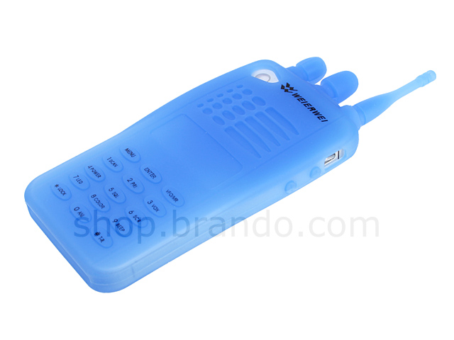 iPhone 4/4S Walkie Talkie Silicone Case
