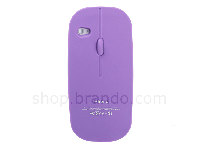 iPhone 4/4S Fake Mouse Silicone Case