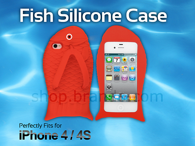 iPhone 4S Fish Silicone Case