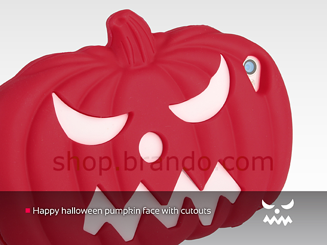 iPhone 4S Halloween Carved Pumpkin