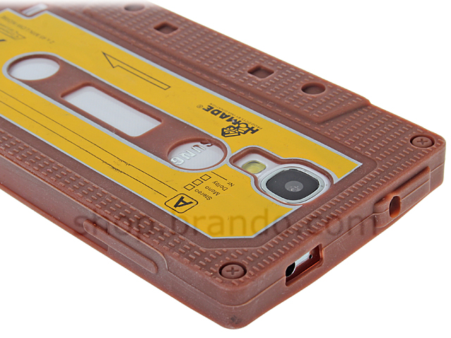 Samsung Galaxy S4 Cassette Tape Silicone Case
