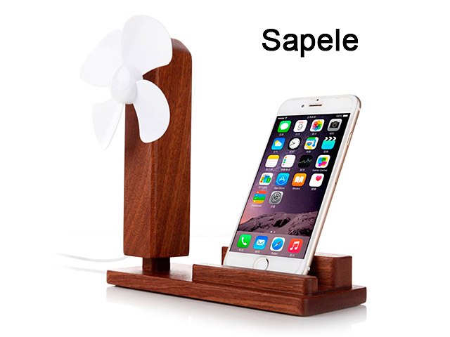 Seenda Woody Smartphone Stand with USB Fan