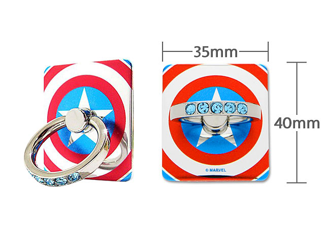 Smart Grip MARVEL Finger Ring Mount Stand Holder - Captain America