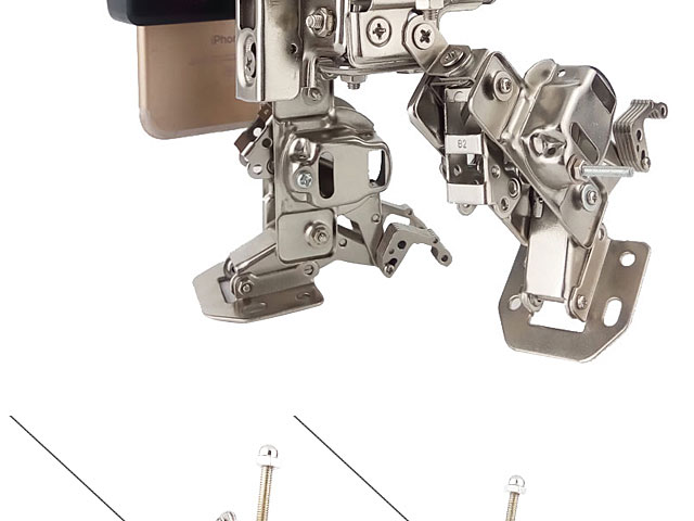 DIY Metal Mini Walker Robot Smartphone Holder
