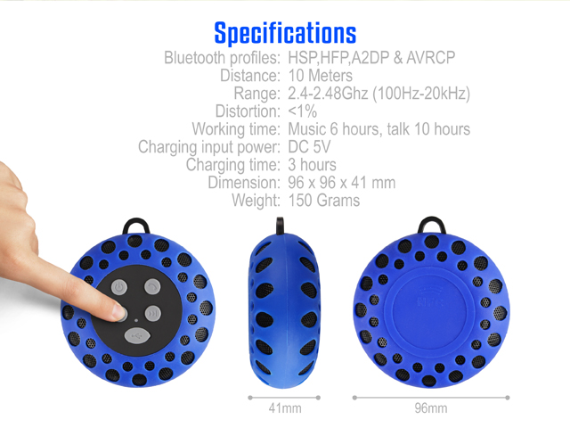Sport Bluetooth/NFC IPX4 Speaker BTS-25