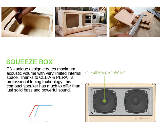 Celia & Perah P3 Bluetooth Speaker