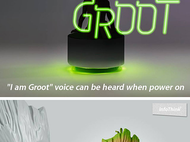 infoThink Guardian of the Galaxy Vol. 2 - Groot Bluetooth Speaker