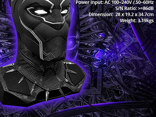 Black Panther 1:1 Scale Bluetooth Speaker