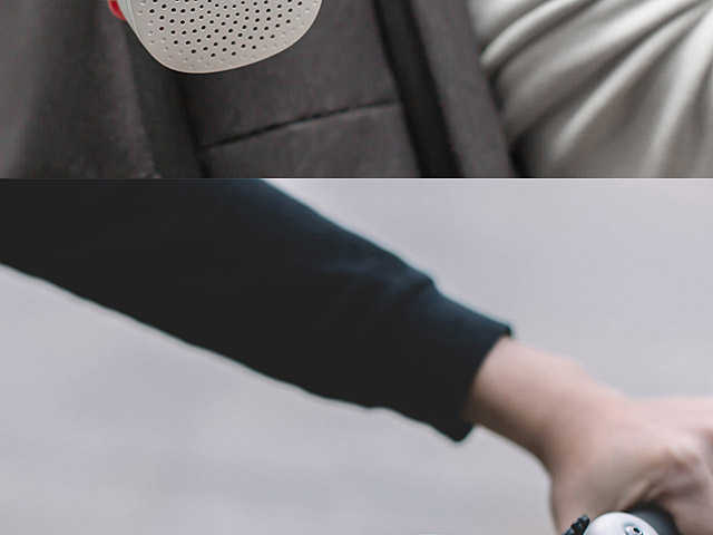 ManlnWhite Wrist Band Mini Bluetooth Speaker