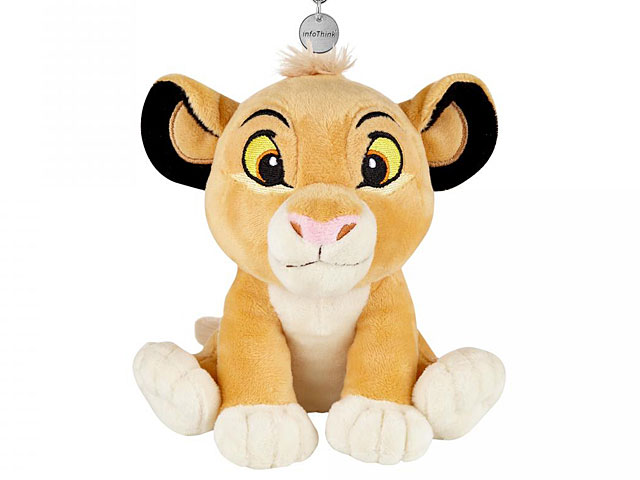 infoThink The Lion King Series Plush Doll Bluetooth Speaker - Simba