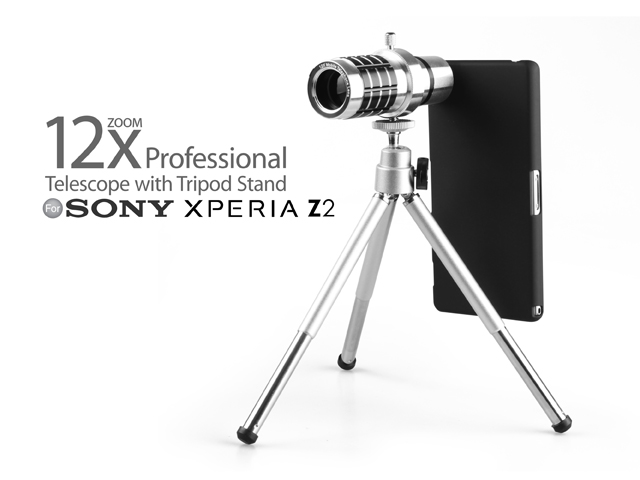Professional Sony Xperia Z2 12x Zoom Telescope with Tripod Stand