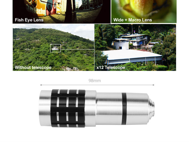 iPhone 6 / 6s 12x Zoom Telescope Kit