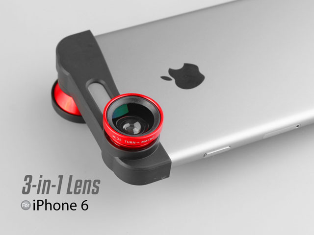 3-in-1 Lens for iPhone 6 / 6s