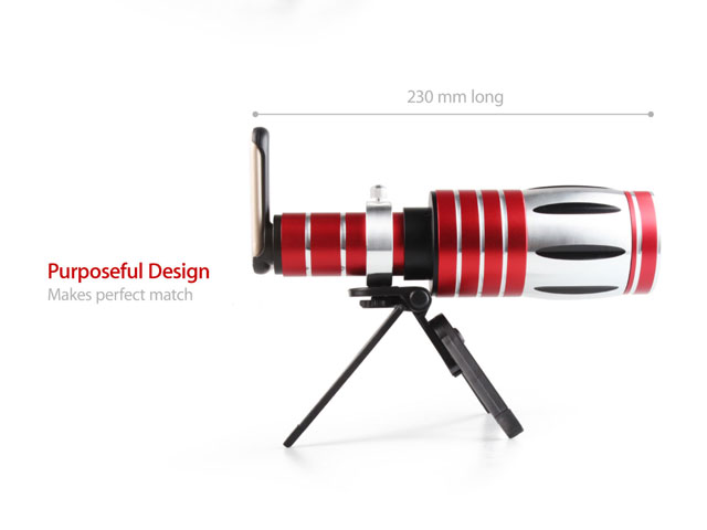 iPhone 6 Plus / 6s Plus Super Spy Ultra High Power Zoom 50X Telescope with Tripod Stand