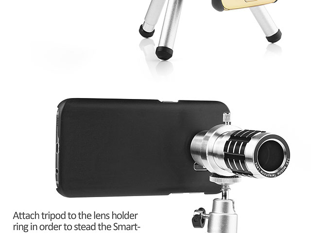 Professional Samsung Galaxy S7 edge 12x Zoom Telescope with Tripod Stand