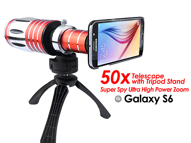 Samsung Galaxy S6 Super Spy Ultra High Power Zoom 50X Telescope with Tripod Stand
