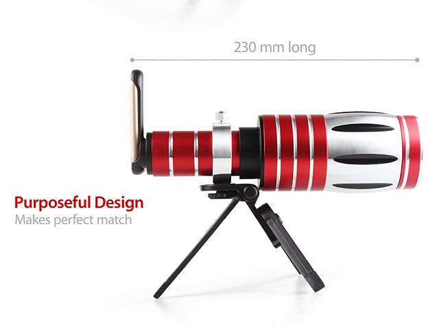 iPhone X Super Spy Ultra High Power Zoom 50X Telescope with Tripod Stand