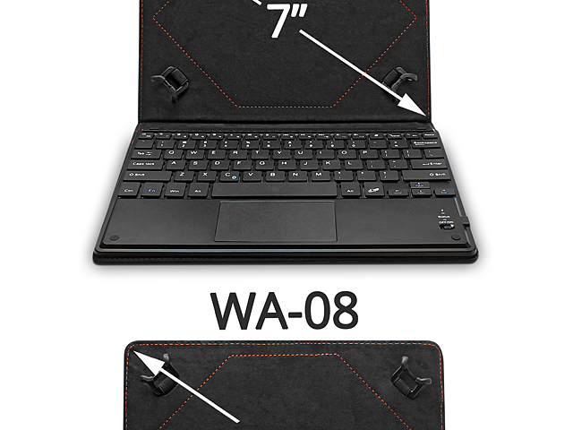 Universal Folio Bluetooth Keyboard for Tablet
