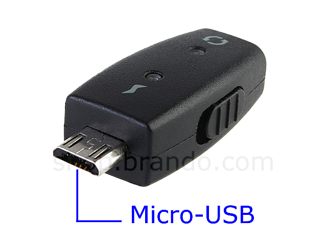 mynte I hele verden Udsigt Mini USB to Micro USB Adapter w/ ON/OFF switch