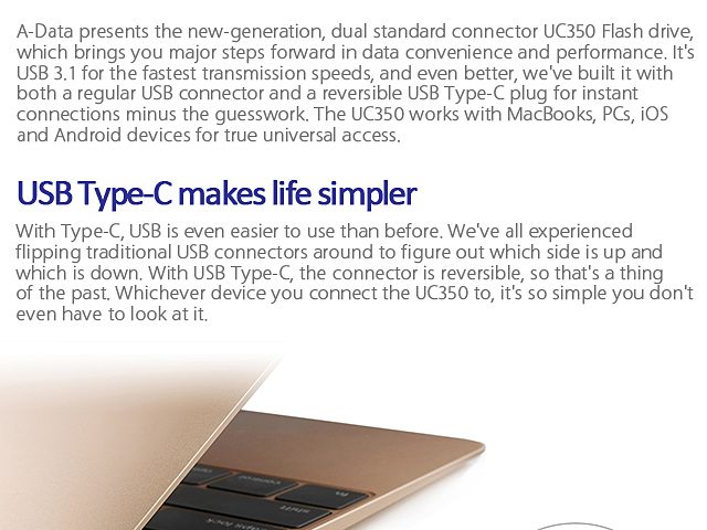 Sony presenta pendrive USB 3.1 Type C