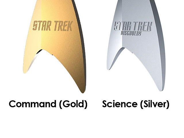 Star Trek Discovery - Alloy Insignia Badge Type-C OTG Flash Drive