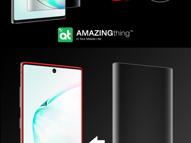 AMAZINGthing Curved Ultra-Clear Screen Protector (Samsung Galaxy Note10+)