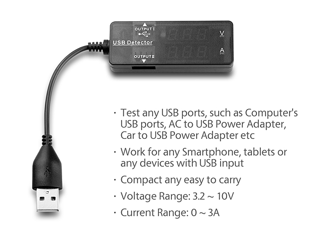 USB Power/Current Voltage Detector
