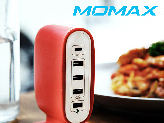 Momax U.Bull 5-USB Charging Station (Type-C+Q.C 3.0)